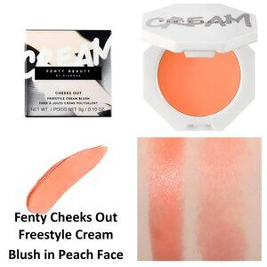 Fenty Beauty by Rihanna Cheeks Out Freestyle Cream Blush in Peach Face